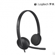 罗技 欢音通耳麦麦克风960 USB