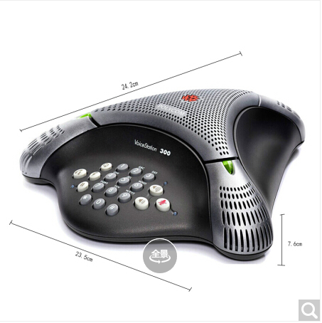 宝利通(POLYCOM) 会议电话机 VoiceStation VS300 八爪鱼会议电话 音频视频一体