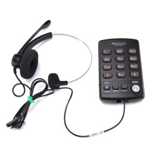 缤特力（Plantronics）T110 话务盒 话务座机拨号盘 模拟电话+话务耳机一套