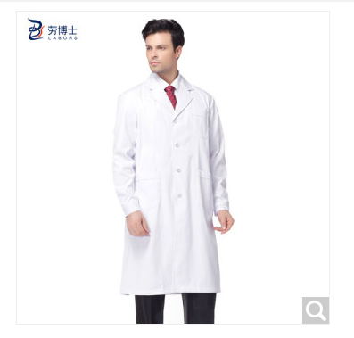 劳博士（LABORS）医用白大褂 男女医师工作服 实验室服 加厚医生护士服